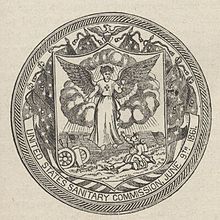 United States Sanitary Commission Seal