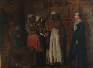 1876, oil on canvas, by Winslow Homer Smithsonian American Art Museum, 2nd Floor, East Wing http://americanart.si.edu/collections/search/artwork/?id=10737 (figure one)