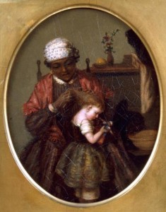 Figure 4. George Fuller, Negro Nurse with a Child, 1861.
