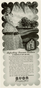 Figure 5. Avon Cosmetics, Refreshing Summer Coolness, 1942.
