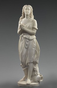 (fig.5) Edmonia Lewis (1834/35-after 1911), Hagar, 1868 or 1875, marble, 52 5/8 x 15 ¼ x 17 in., Smithsonian American Art Museum.