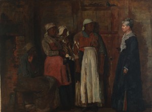 1876, oil on canvas, by Winslow Homer Smithsonian American Art Museum, 2nd Floor, East Wing http://americanart.si.edu/collections/search/artwork/?id=10737 (figure one) 